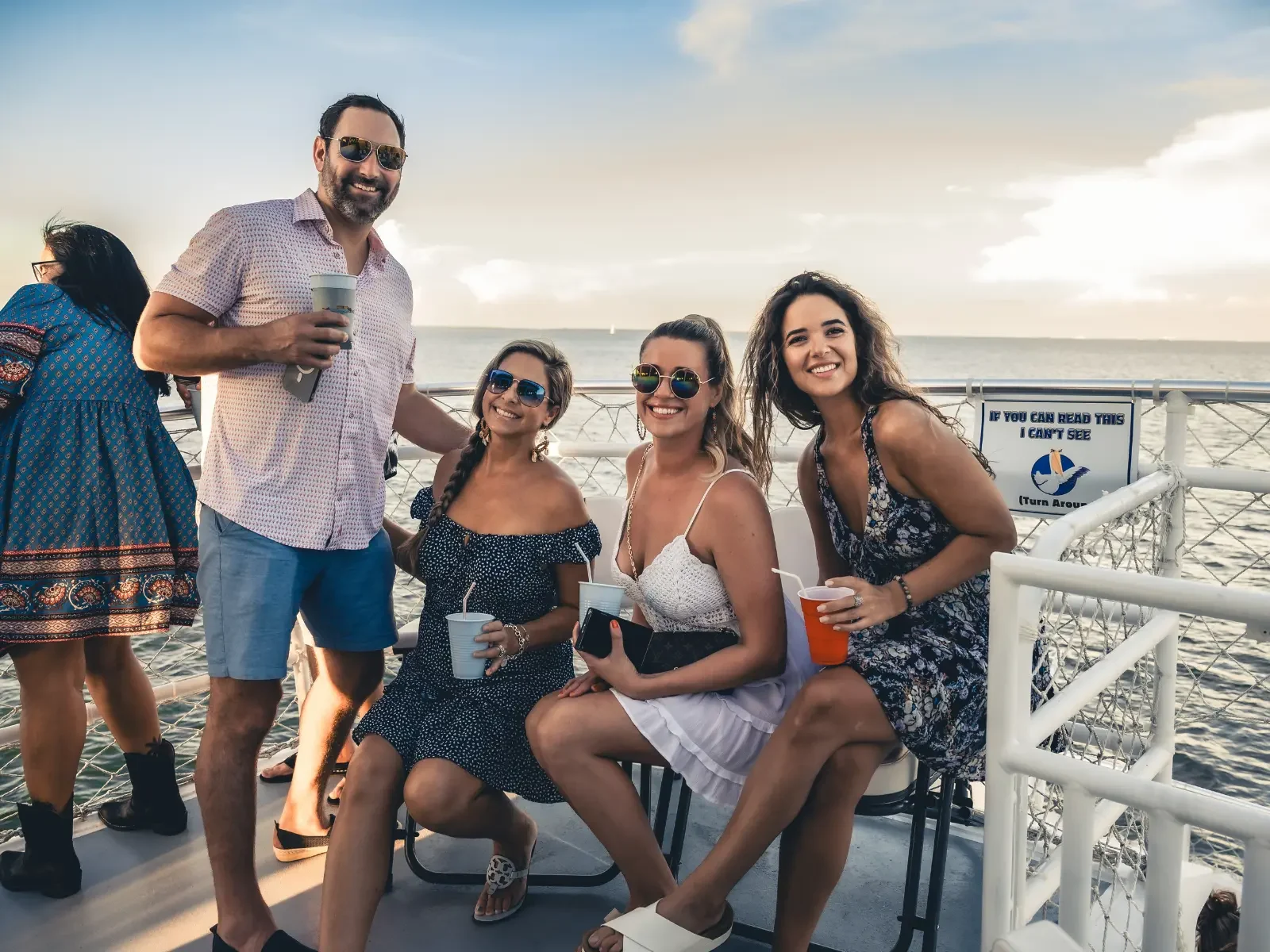 St. Pete Sunset Boat Cruise with Friends