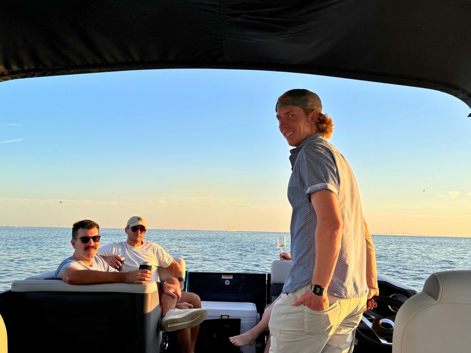 6-Person Pontoon Boat Rental St. Pete
