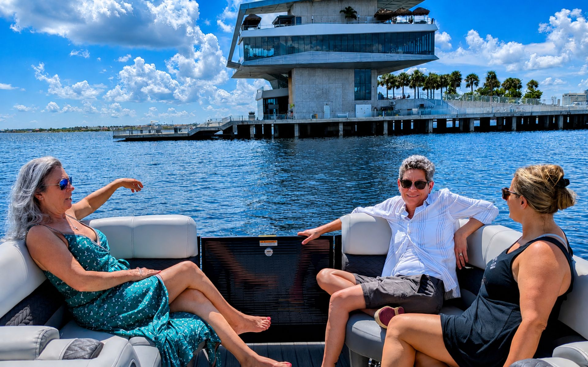 Pontoon Boat Cruise Rentals in St. Pete, FL